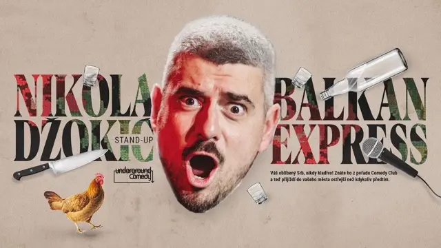 Stand Up - Nikola Džokič Balkán Express – Divadlo, Jihlava